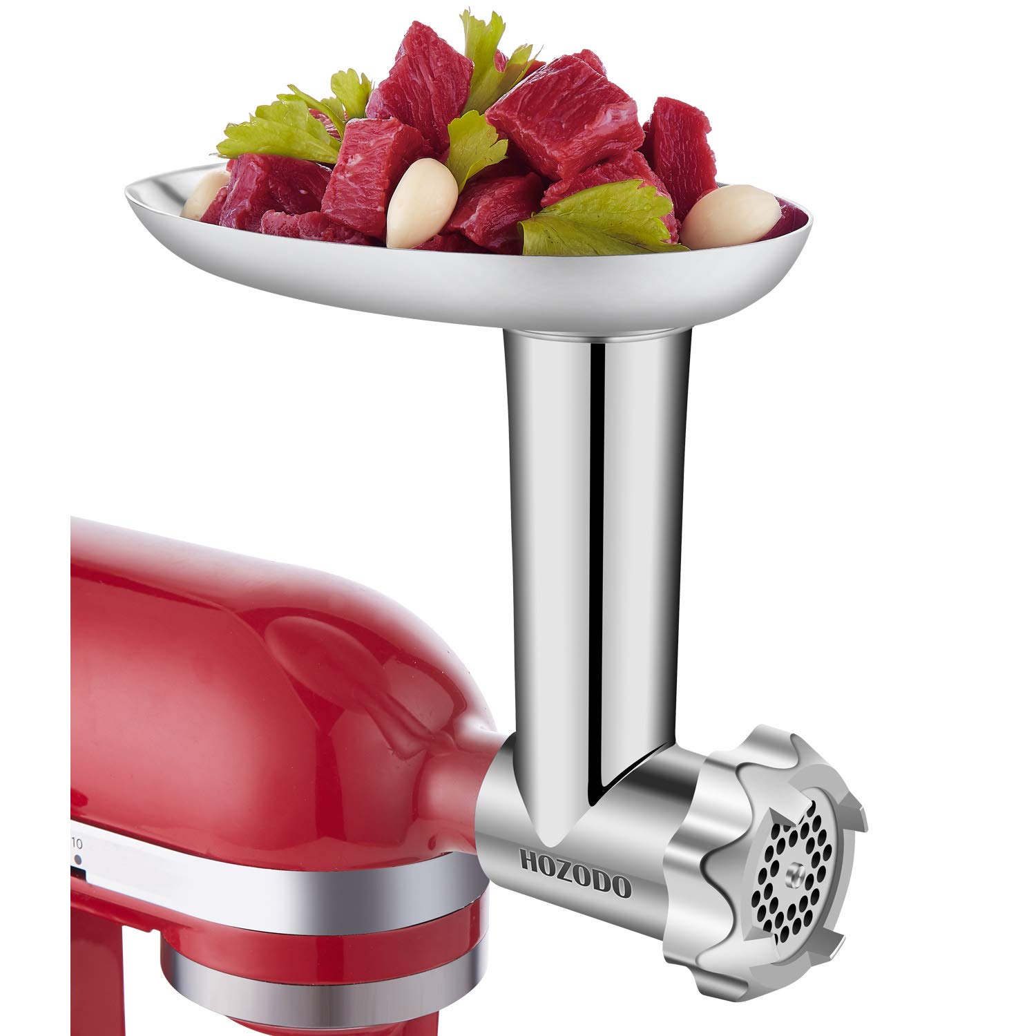 Metal Food Meat Grinder Attachment Compatible with Kitchen Aid Stand