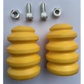 2-PACK Jounce Bumper Rear Bump Stops For Chevy Silverado 1500 2007-2019 GMC Sierra 1500 2007-2019 Replace#15236353