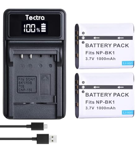 Amazon.com : Rechargeable Li-ion Battery (2-Pack) for Sony