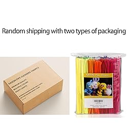 KASEMI Pipe Cleaners,1000 pcs and 20 Assorted