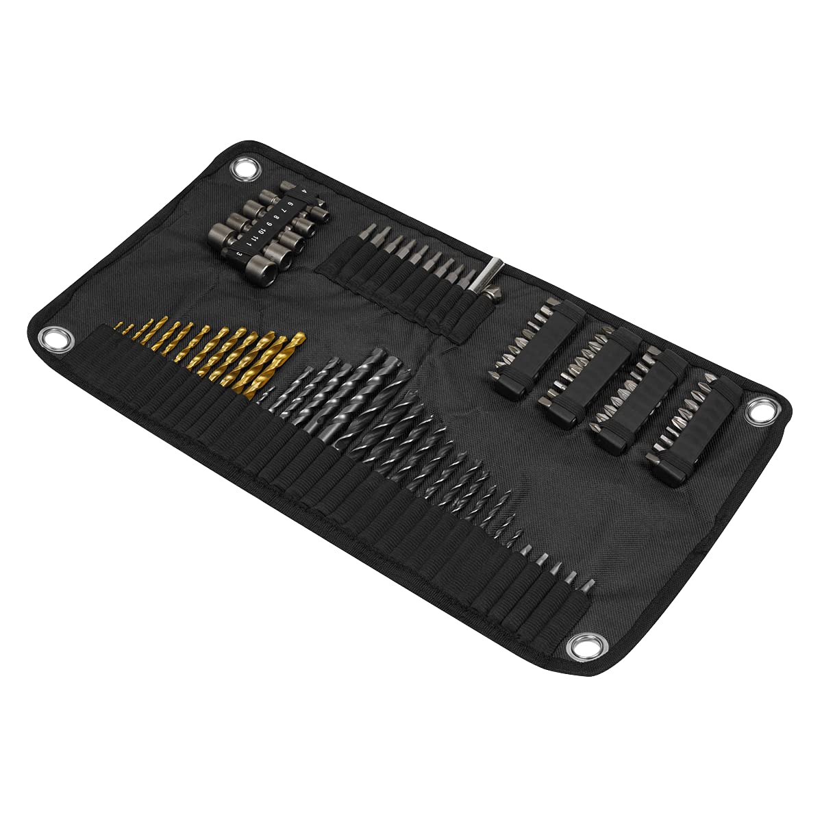 Sealey AK4798 98pc Drill & Bit Accessory Set