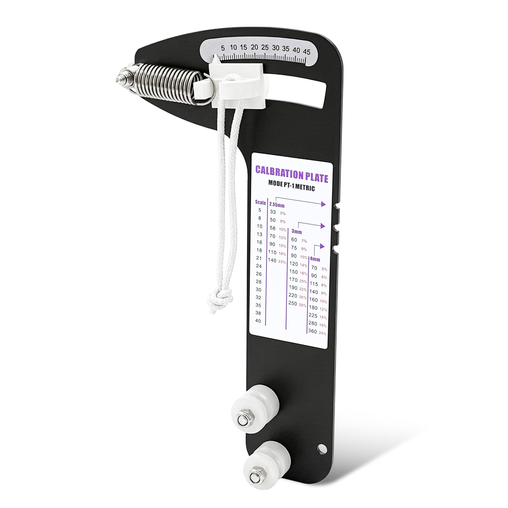 Photo 1 of PT-1 Sailboat Rigging Tension Gauge - Accurate Hands-Off Wire Rope Tool,2.55mm/3mm/4mm Cable Fit,800lb Rated,Optimal Sail Rigging Performance