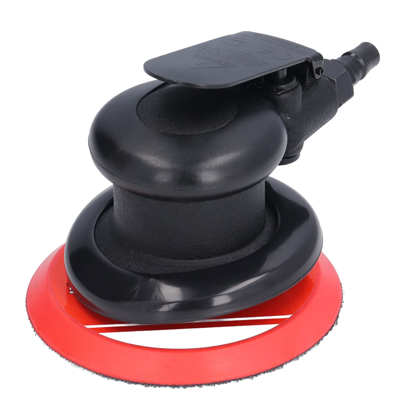CUEI Air Random Orbital Sander, 12000Rpm Stepless Variable Speed Pneumatic Palm Sander with Exhaust vent, M8 Chassis Thread, Wrench, 0.34m³/min Car Sander Polisher, for Auto Body Work Woodworking