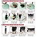 Allove Hair Brazilian Body Wave 3bundles With 4x4 Lace Closure Free Part Unprocessed Human Hair Body Wave Bundles Natural Color(18 20 22+16inch)