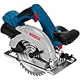 Bosch Professional 18V System GKS 18V-57 Cordless Circular Saw (Saw Blade Diameter: 165 mm, Cutting Depth: 57 mm, excluding Batteries and Charger, in Carton)