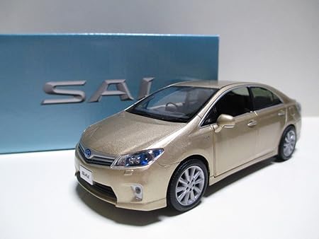 Amazon 1 30 トヨタ Sai サイ オプションホイール装着 カラーサンプル ミニカー ベージュメタリック ミニカー ダイキャストカー おもちゃ