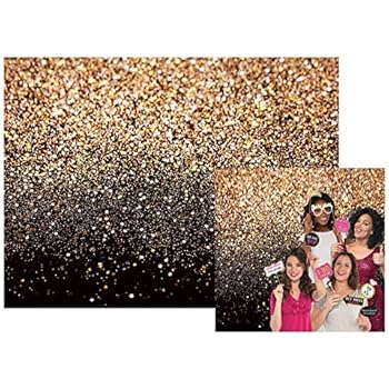 Glitter Bokeh Backdrop - Blue Shining Spots Photography Background 7x5ft For Weddings & Parties