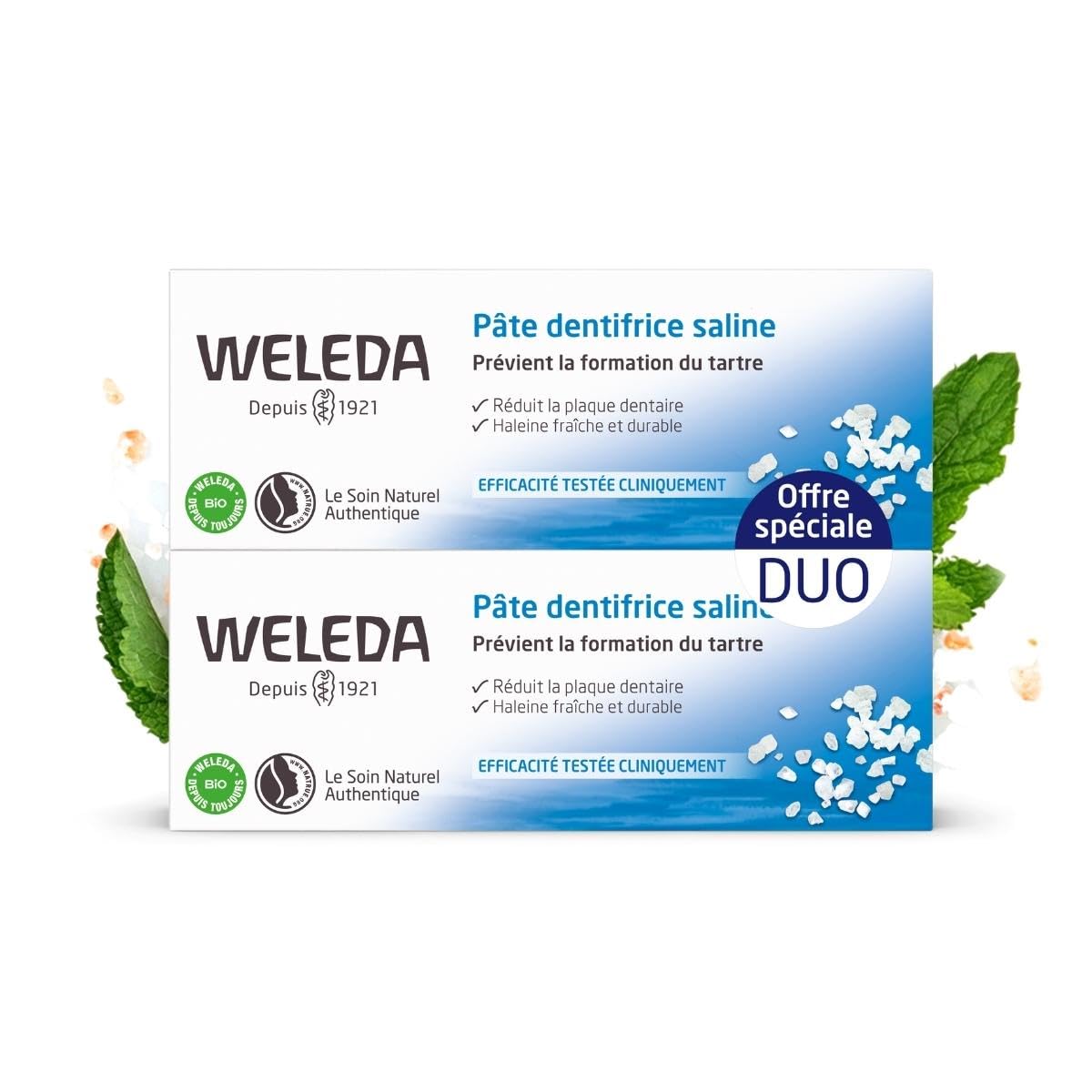Weleda Salt Toothpaste 2x75ml