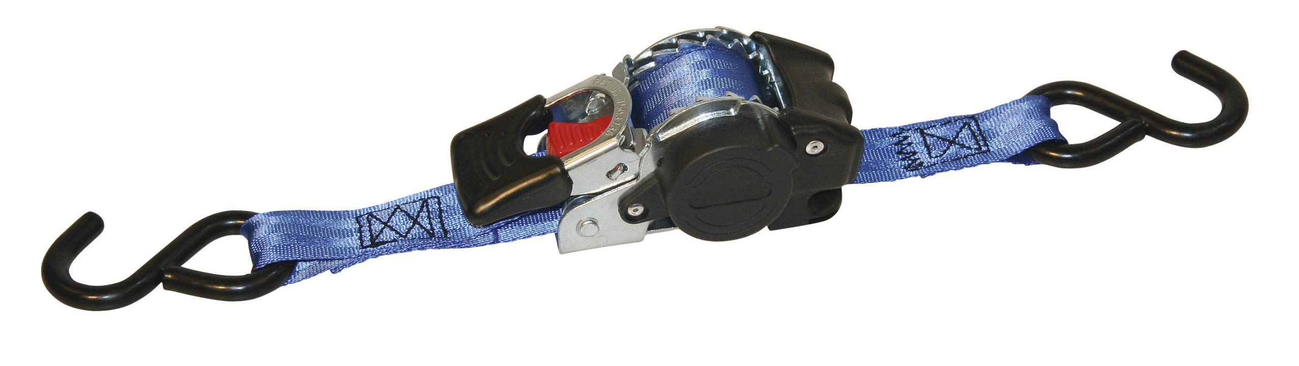 Kerbl Autom lashing strap, reeling function, 3 m/25 mm, 600 kg
