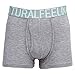 Boxer Briefs, Cotton Mens Underwear Men Pack of 3 with Open Fly, 3 Colors,XXL