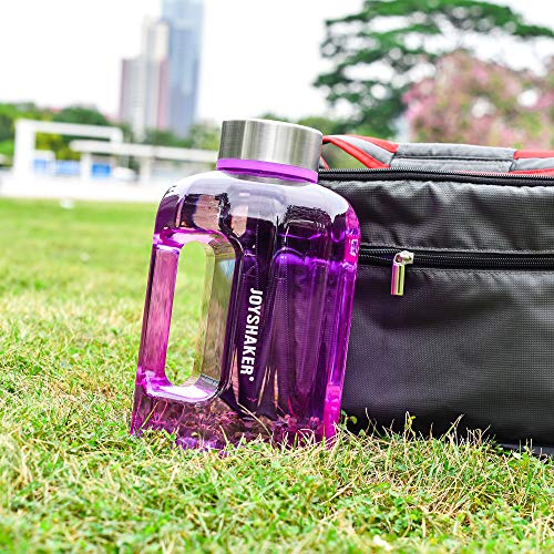 BOTTLED JOY Water Jug 75oz Water Bottle 2.2L Large Water Bottle Clear