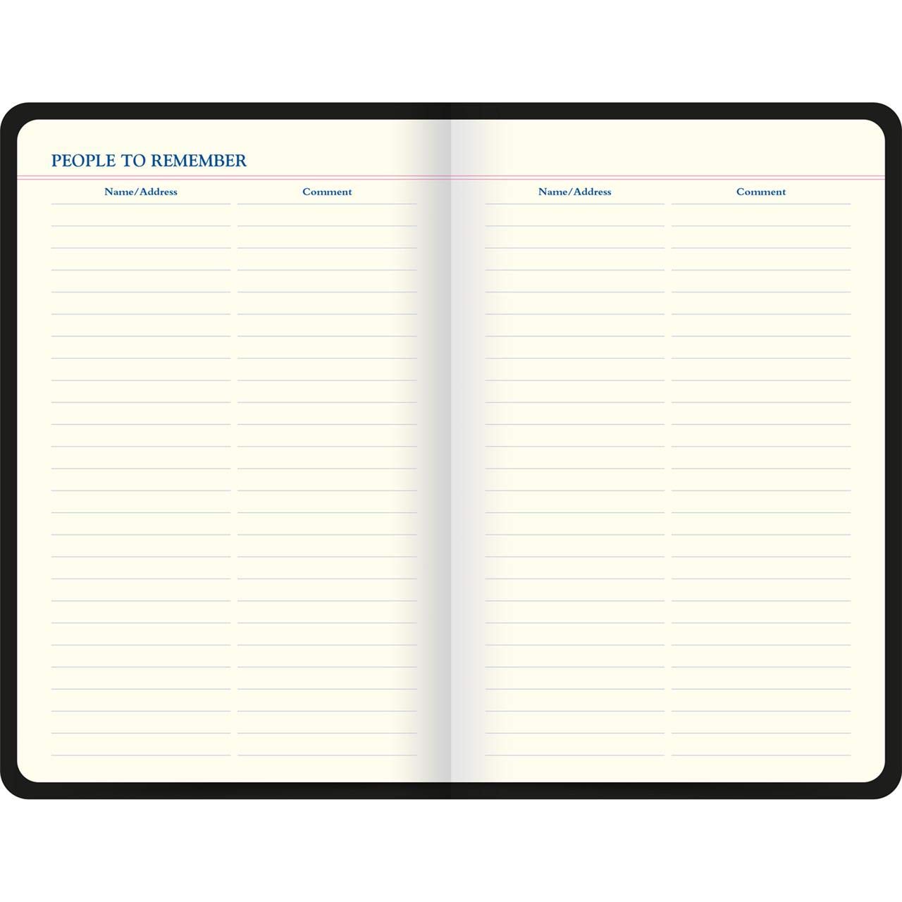 Letts Icon Travel Journal - black