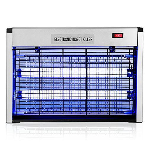 Bug Zapper, Mosquito Killer with Timer & Remote Control Function - Powerful 2800V 20W Bulbs - Covers 6,000 Sq. Ft. - Electronic Indoor Flies Pests Insect Killer For Home, Restaurant, Hotel Use
