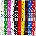Discount Learning Supplies 100-Piece 16 mm Assorted Colored Dice with Storage Bag