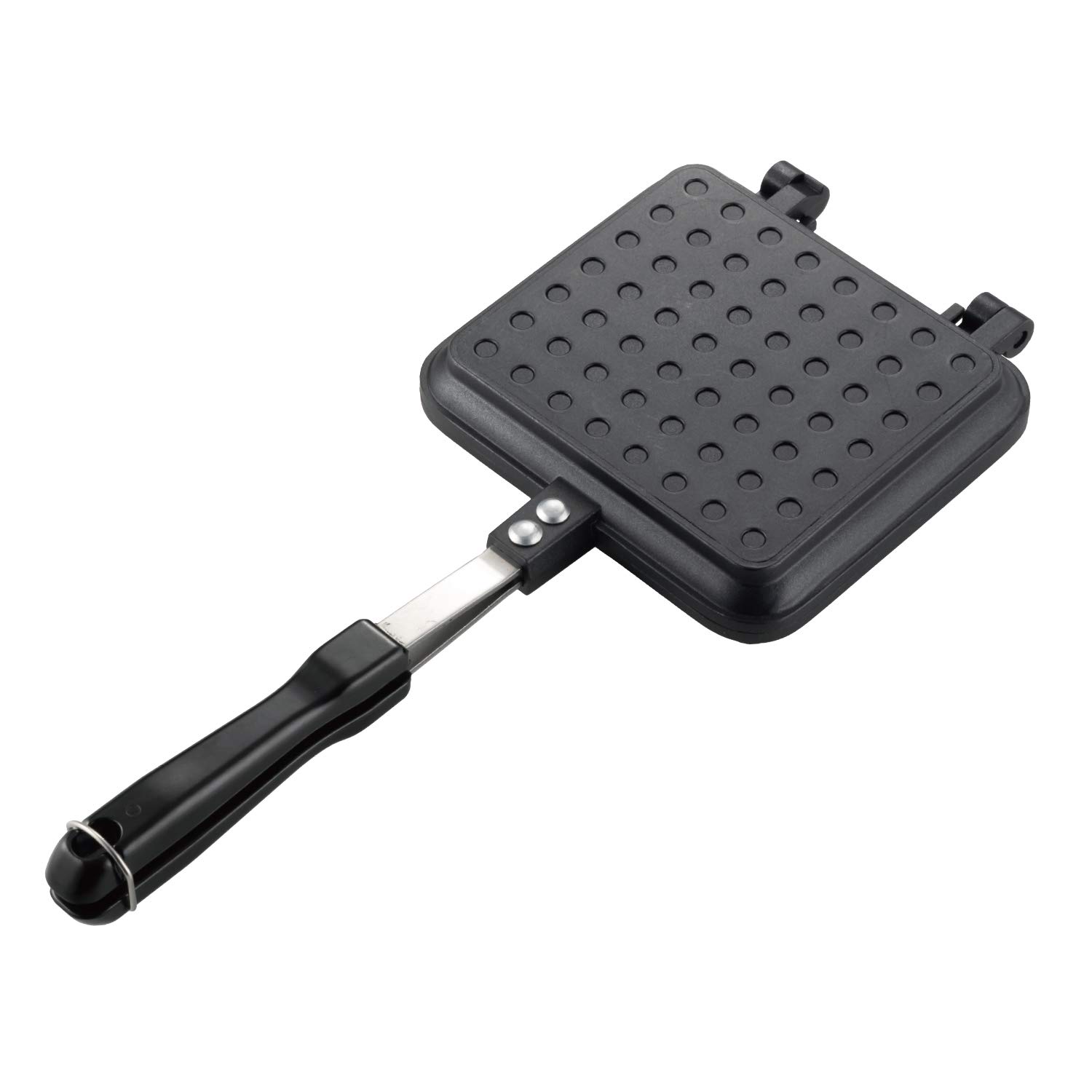 BUNDOK(バンドック)ホット サンド プレート IH BD-901IH フッ素樹脂加工 キャンプ IH電磁調理器対応 ブラック商品画像