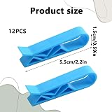 MEKEET 12PCS Wheelie Bin Clips Plastic Garbage Bag Holder Anti-Slip view 2