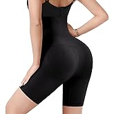 BOKIOW Women Tummy Control Underwear,High Waisted Shapewear Shaper Shorts,Butt Lifting Seamless Panties Girdle for Women