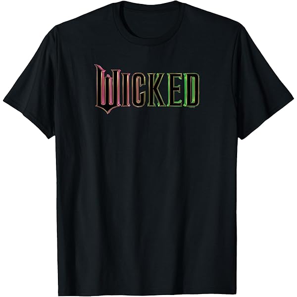 Seven Times Six Wicked Men's Movie Glittery Wicked Logo