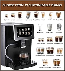 Cafe Bueno Super Automatic Espresso Machine For