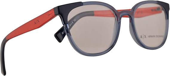 armani exchange clear glasses