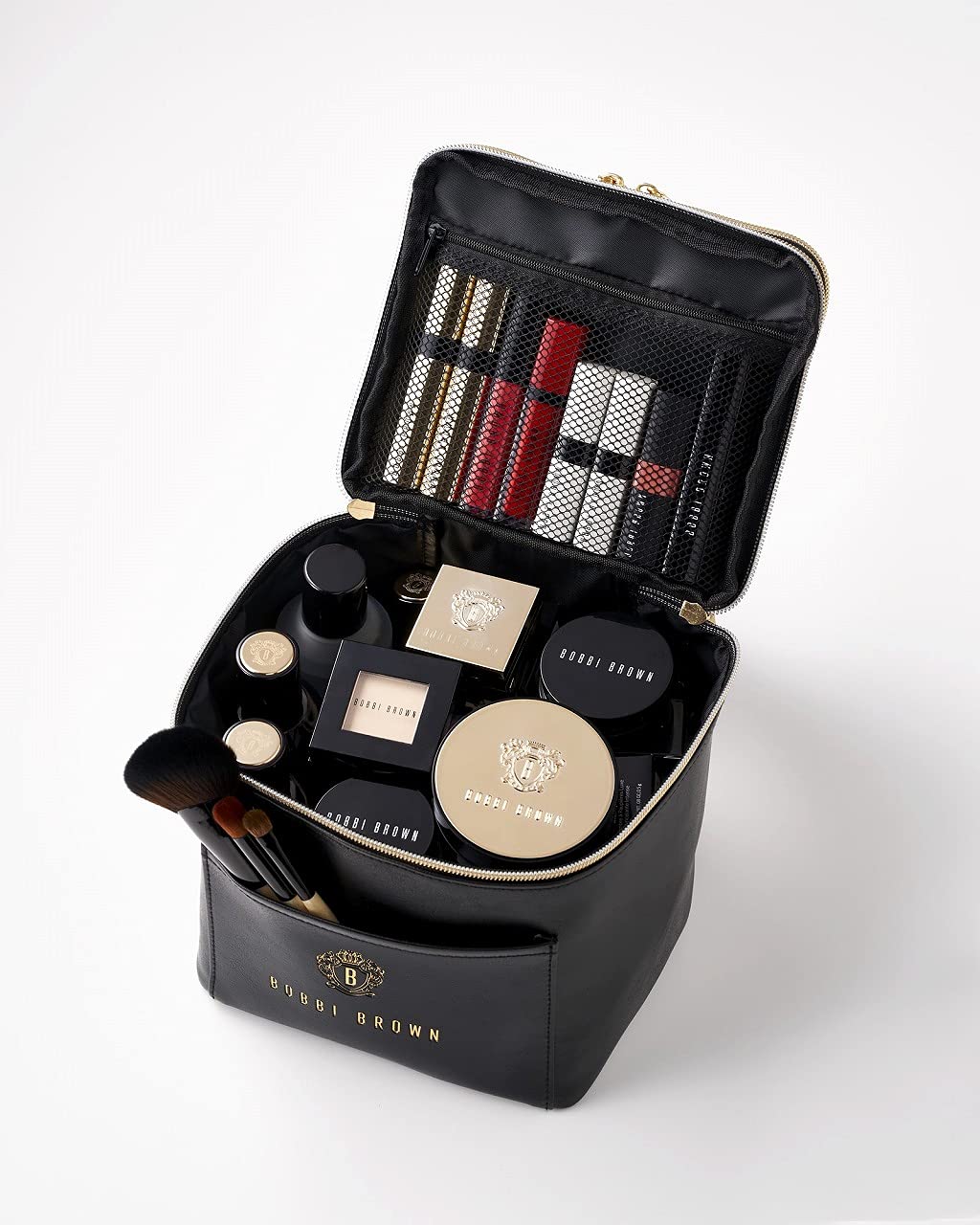 BOBBI BROWN 大容量&リュクスなコスメポーチBOOK：6/25発売 【ムック本付録】ボビイ ブラウン 高機能＆大容量のリュクスなバニティポーチ スキンケア商品も収納OK