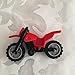 Lego Red Motorcycle Dirtbike Vehicle for Minifigures (loose)