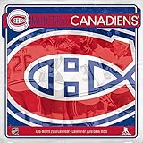 2019 Montreal Canadiens Wall Calendar (English and French Edition) by