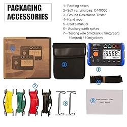 YuqiaoTime Victor 4106A Earth Resistance Tester