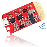 Icstation Bluetooth Receiver Board Stereo Audio Amplifier 2x5W Mini Amp Module 3.7-5V for Portable DIY Wireless Speaker