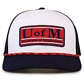 The Game NCAA Licensed Ole Miss Rebels Rope Trucker Hat, Mississippi Game Day Hat