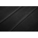 Buhnenmolton Schwarz Konfektioniert 3m X 3m B1 Molton Vorhang