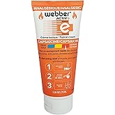 Webber Capsaicine Extreme Analgesic Topical Cream with Vitamin E, relieves pain, articular pain, stiffness, muscle pain, join