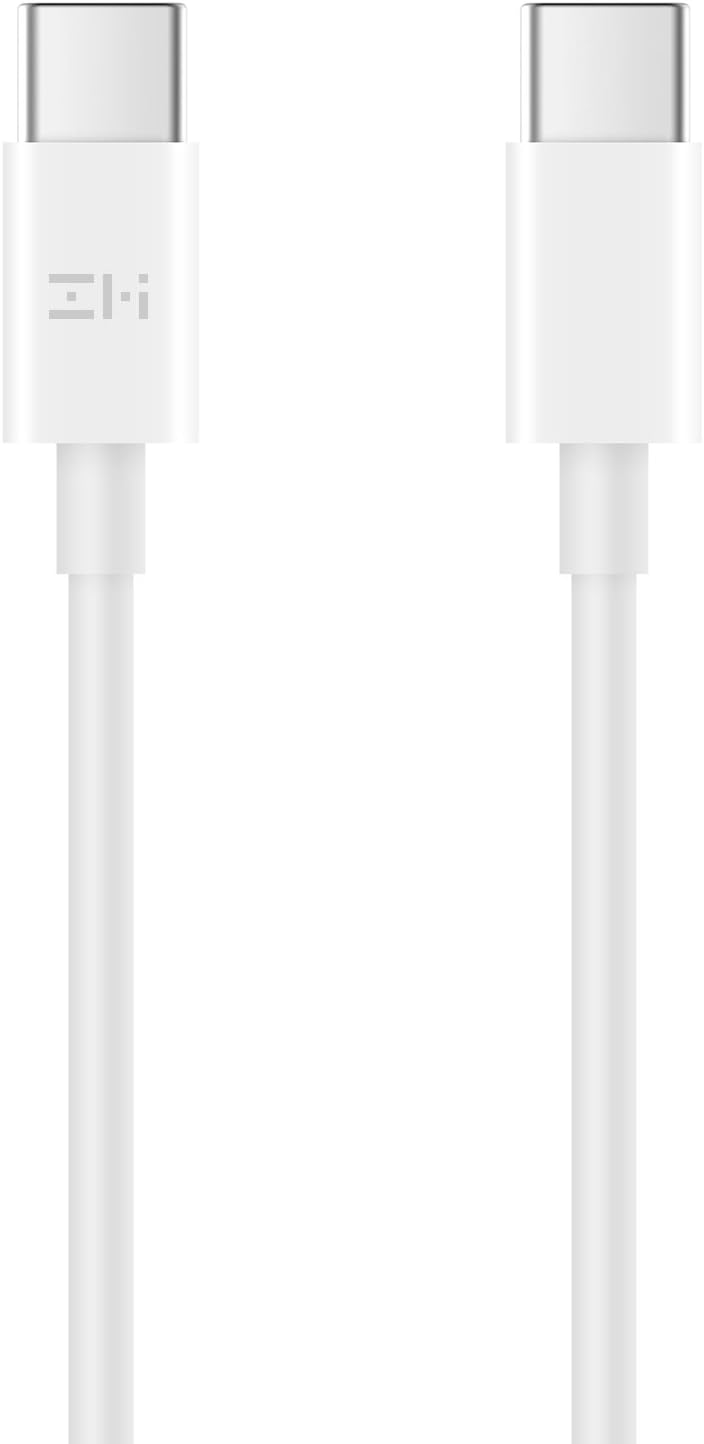 ZMI AL301 1.5M USB Type-C to Type-C Fast Charging Data Cable (White)