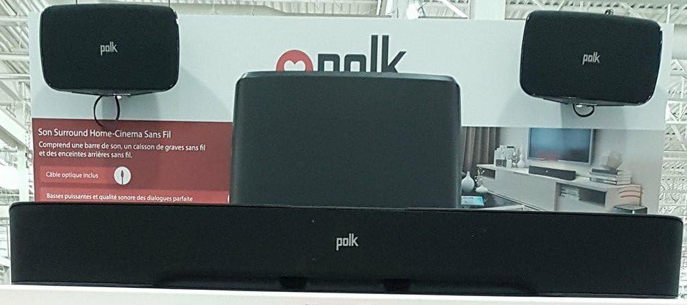 POLK AUDIO TRUE SURROUND II WIRELESS 5.1 CHANNEL HOME THEATRE SYSTEM | eBay