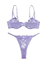 Lilosy Sexy Cute Underwire Push Up Strappy Heart