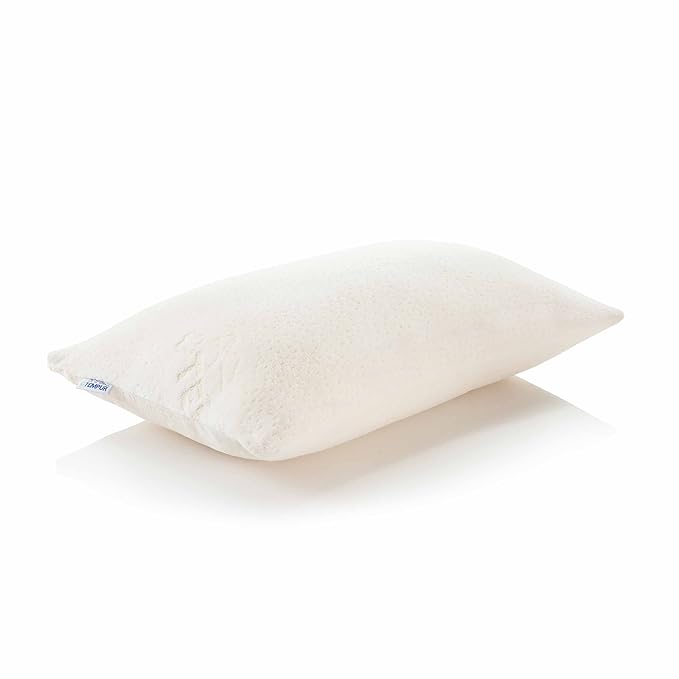 Tempur Comfort Travel Pillow 40cm x 26cm x 10cm Shaped From TEMPUR