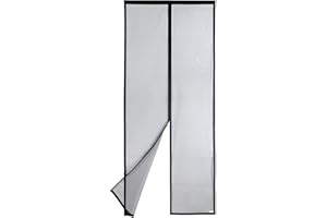 Apalus VP Magnetic Screen Door Deluxe Version Heavy Duty Mesh Curtain, Strong Magnets,Top-to-Bottom Seal Snaps Shuts Automati
