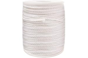 EricX Light #24PLY/FT Braided Wick: 200 Foot Spool.Candle Wicks for Candle Making,Candle DIY