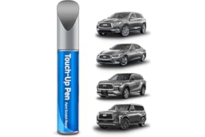 RSACET KAD Gun Metallic Touch Up Paint Compatible with Infiniti Exact Match Touch Up Paint Car Scratch Repair