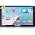 2024 Carpuride W901, Portable Wireless CarPlay Screen for Car- 9 Inch Car Play Screen Compatible with Android Auto and Apple CarPlay - Multimedia Player, Bluetooth, Navigation Screen for All Vehicles