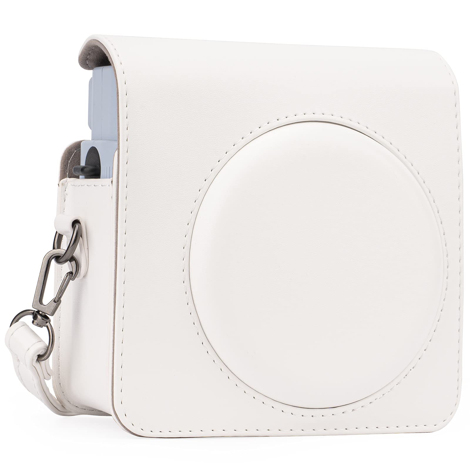 Frankmate Protective Case Compatible with Square SQ1 Instant Film Camera, PU Leather Compact Case Bag with Adjustable Shoulder Strap