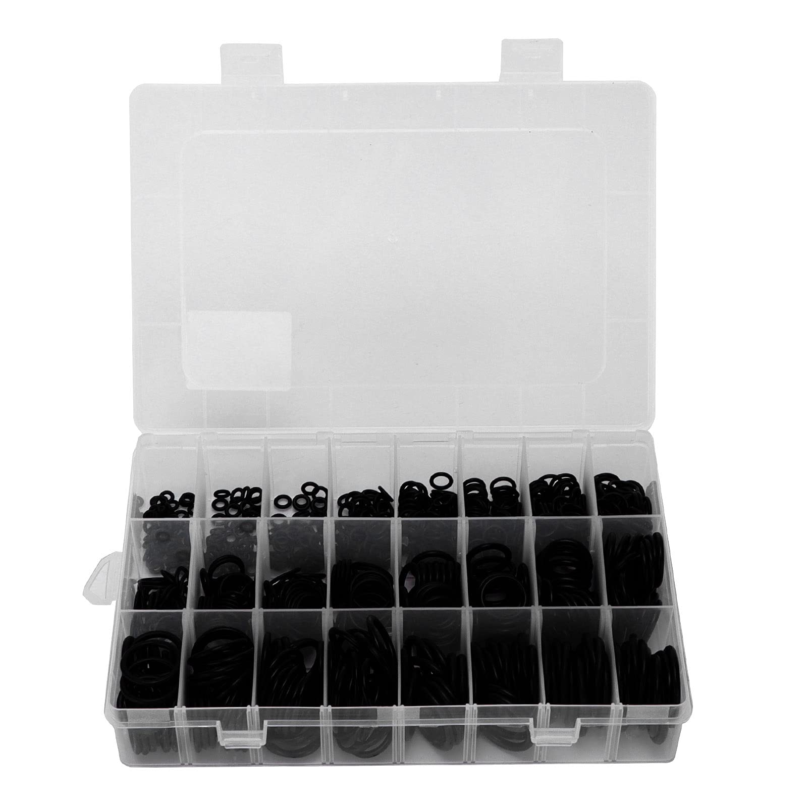 740pcs O‑Ring Sealing Rings Assortment Nitrile Rubber Seals Set O‑Ring Gasket for Machine Tools Automobiles Agricultural Machinery