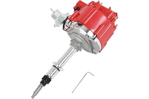 JDMSPEED New HEI Ignition Distributor 6522R Replacement For Chevy Inline 6-Cyl 230 250 292