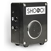 Woodpecker Deterrent Bird Sound Deterrent – Bio-Acoustic Bird Repeller to Scare Birds Away – Waterproof Outdoor Sonic Bird Control for Pigeons, Starlings, Seagulls – Battery Powered Garden Roof Attic