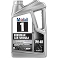 Mobil 1 120760 Synthetic Motor Oil 0W-40, 5 Quart