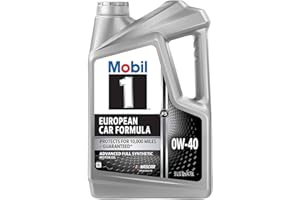 Mobil 1 120760 Synthetic Motor Oil 0W-40, 5 Quart