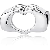 Amieween S925 Charms for Pandora，Gifts for Mom Couple Family Friend Love, for Birthday Anniversary Christmas Mothers Valentines Day Graduation, Bracelet Necklace Pendant Dangle Bead Charm Women