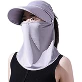 Outdoor UV Sun Protection Waterproof Breathable Face Neck Flap Cover Folding Sun Hat for Men/Women