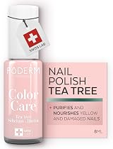 PODERM Nail Care Polish with Tea Tree Pink 8ML by Swiss Lab