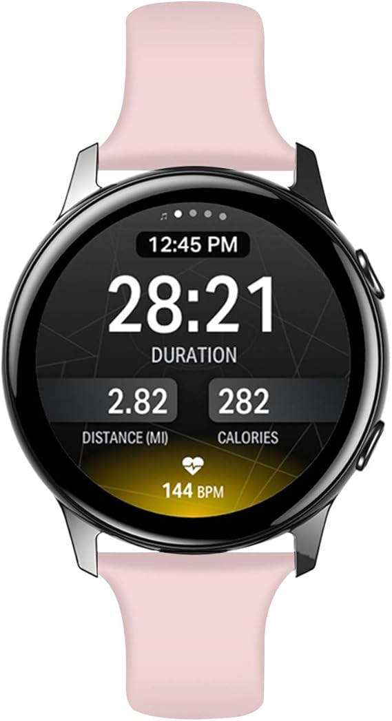 Yutior Silicone Sport Bands Compatible With Galaxy Watch Bands 42mm Galaxy Watch Active 40mm Band Gear Sport Bands Soft Sport Wristband Women Men Large Small Compatible With Active 40mm Sm R500 Amazon Ca Sports